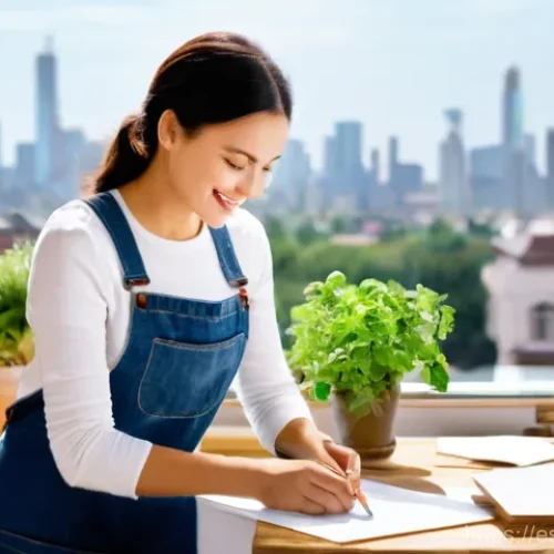 목적을 찾는 자기 탐색 방법 - "Rediscovering Joy Through Passion"**
    A young woman in her late 20s, with warm, inviting eyes an...