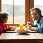 목적 중심적 삶에서의 균형 잡기 - **Prompt 1: Disconnecting to Reconnect - A Serene Family Moment**
    A warm, inviting scene of a fa...